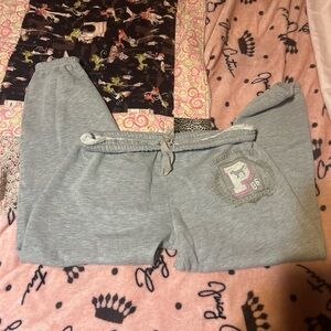 Gray Girls' Cozy Sweatpants